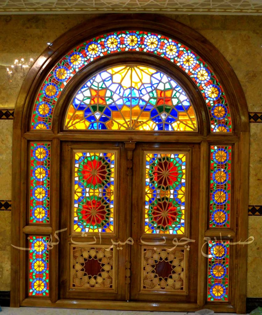 درب و پنجره گره چینی سنتی